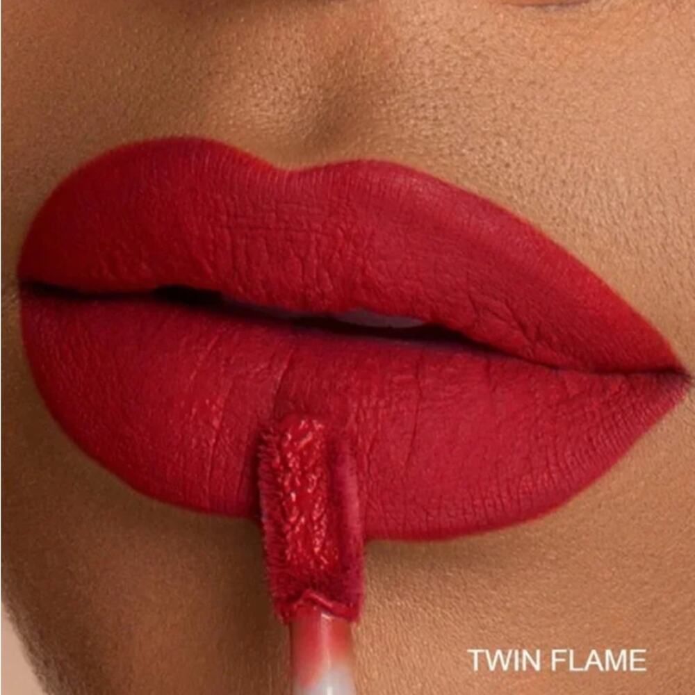 Dose of Colors Twin Flame Classic Red Velvet Mousse Lipstick NIB